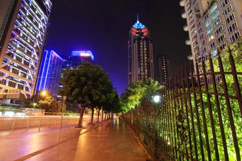 Night scene Stock Photos