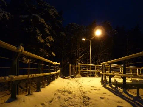 Night scene 스톡 사진