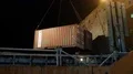 Night scenery boats and container ship at the docks in Labuan Bajo harbor 4k or 4k+ Resolution