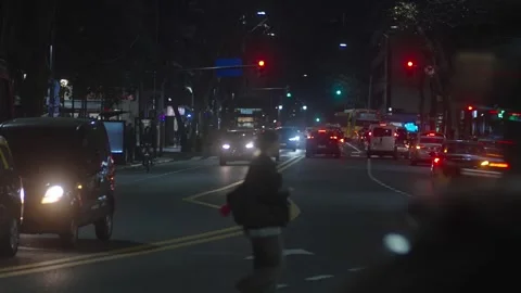 Night scenes in Recoleta. Stock Footage 314668806