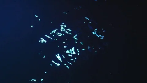 Night sea Stock Footage 75297317