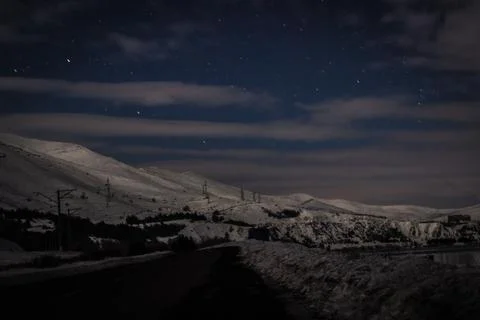 Night Sevan Foto stock