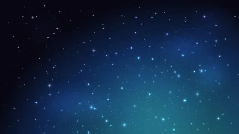 Night shining starry sky background. Stock Footage 132041436