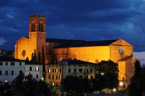 Night in Siena Stock Photos