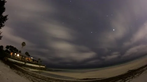Night siesta time lapse Stock Footage 40632275