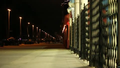 Night Skaters 1 Stock Footage 11359604