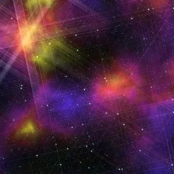Night sky, abstract cosmic background Stock Illustration