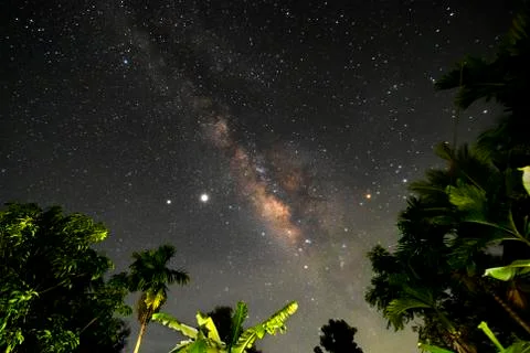 Night sky, Anuradhapura, Sri Lanka Stock Photos