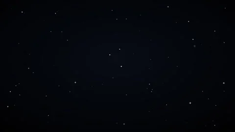 Night Sky Background Featuring Twinkling Stars and Glowing Celestial Points.. Stock Footage 347801571