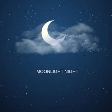 Night sky background Stock Illustration