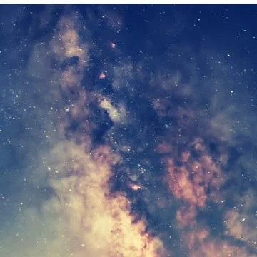 Night sky background picture vector illustration Stockillustratie