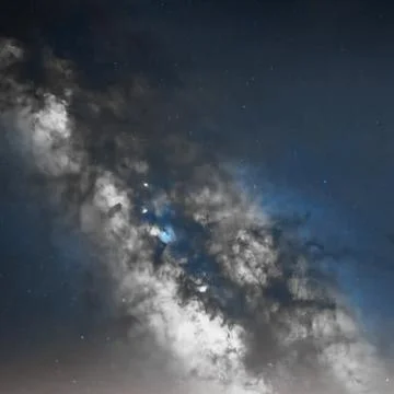 Night sky background picture vector illustration Stock Illustration