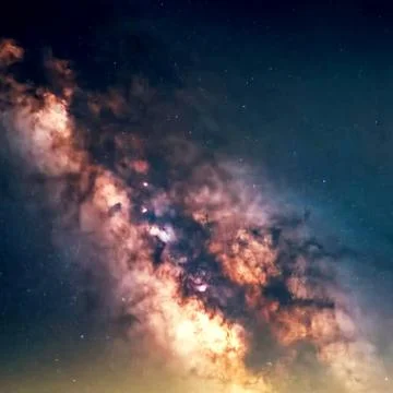 Night sky background picture vector illustration Stockillustratie