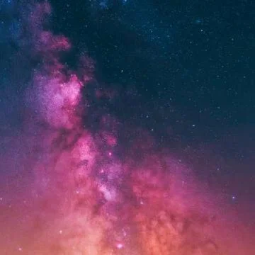 Night sky background picture vector illustration Stock Illustration