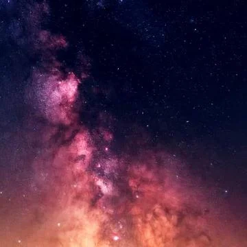 Night sky background picture vector illustration Stockillustratie