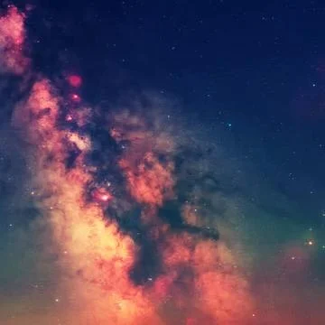 Night sky background picture vector illustration Stockillustratie