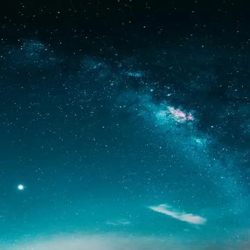 Night sky background picture vector illustration Stock Illustration