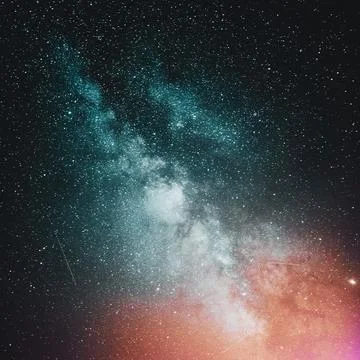 Night sky background picture vector illustration Illustrazione stock