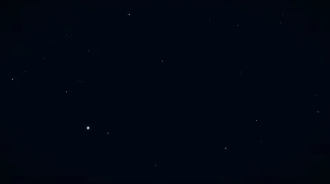 Night sky Boötes Arcturus FullHD 25 Видео 10817767