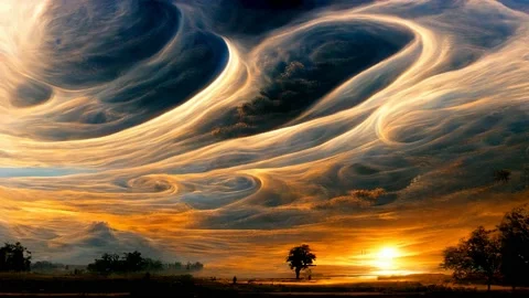 Night sky with colored light columns loop, Animation Loop Stock Footage 215029665