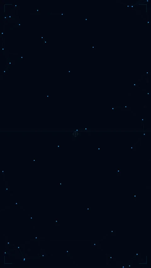 Night Sky Constellations and Glowing Stars in Deep Space Stock Footage 346198419