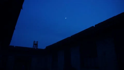 The night sky Stock Footage 235267844