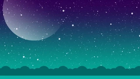 Night Sky Stock Footage 335608788