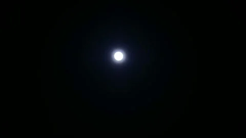 Night sky. Full moon. Video stock 103814183