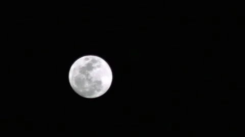 Night sky full moon time lapse, 4K Stock Footage 47946460