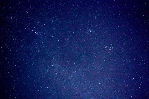 Night Sky full of stars Stock Photos