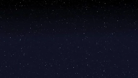 Night Sky Full of Stars Starry Space Background Seamless Loop Stock Footage 274454983