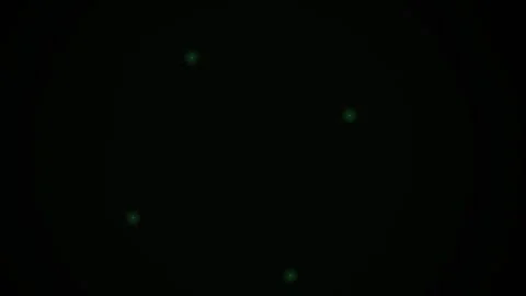 Night Sky with Green Meteor Shower. Stock Footage 334343663