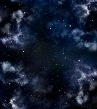 Night sky Stock Illustration