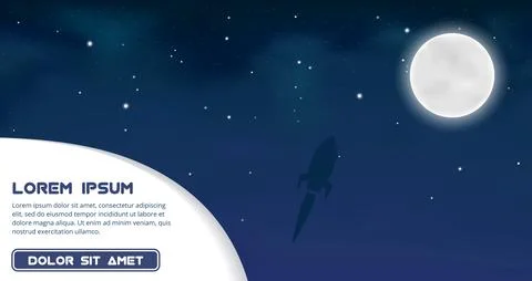 Night Sky Stock Illustration