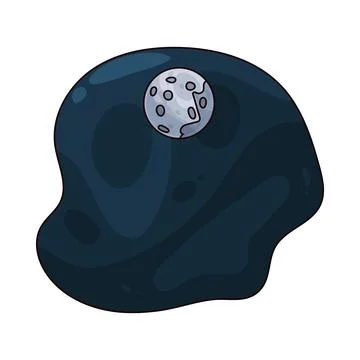 Night Sky illustration Stock Illustration