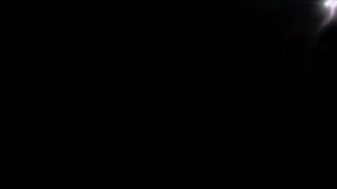 Night Sky Lightning Storm with Multiple White Bolt Flashes on Black 4K Loop Stock Footage 341771185