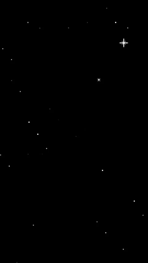 Night Sky Loop – Vertical Black Background Soft White Stars Animation Video stock 313952646