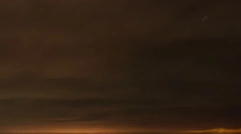 Night Sky over the city Video stock 67486199