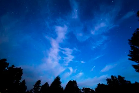 Night sky Stock Photos