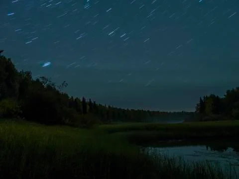 Night sky Stock Photos