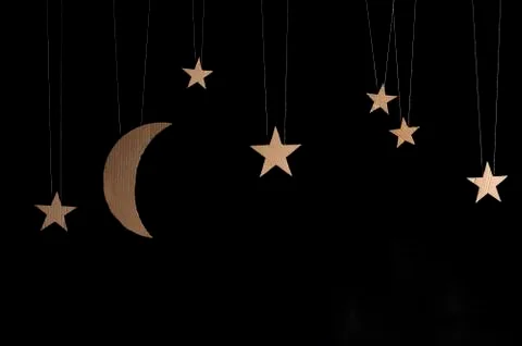 Night sky. Stock Photos