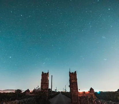 Night sky Stock Photos