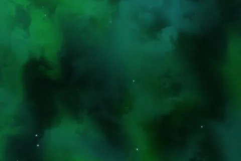 A Night Sky Space Background Multicoloured Sun Stars Nebula Stock Illustration