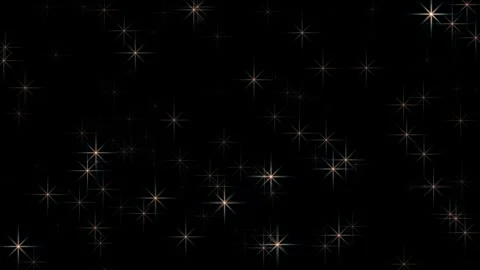 Night Sky Sparkles Background in 4k Stock-Footage 253658627