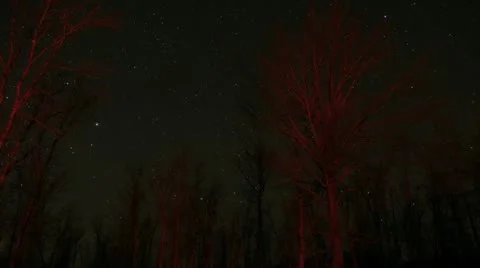 Night Sky Star Time Lapse 库存影片 10948189