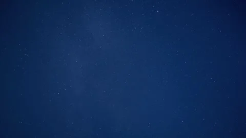Night sky with star trails Stock Footage 315944199