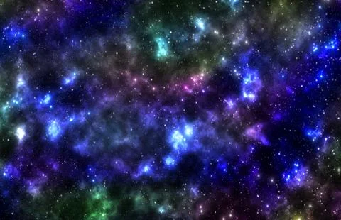 Night sky with stars background Stock Illustration