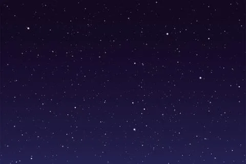 Night Sky with Stars Background 스톡 일러스트