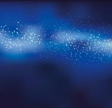 Night sky stars concept vector illustration for background. simple stylized a Illustrazione stock