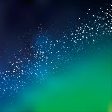 Night sky stars concept vector illustration for background. simple stylized a Illustrazione stock